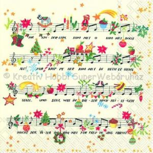 Szalvéta - karácsonyi ének