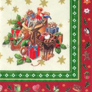 Szalvéta - karácsonyi játékok