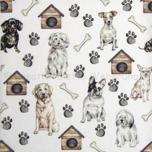 Szalvéta - kutyák