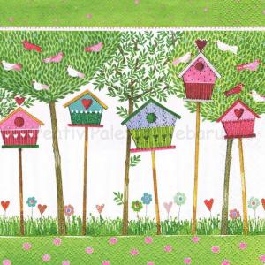 Szalvéta - madáretetők