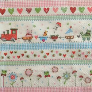 Szalvéta - mesés sorminták