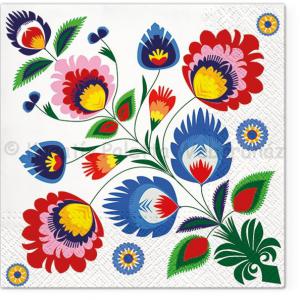 Szalvéta - népi motívum