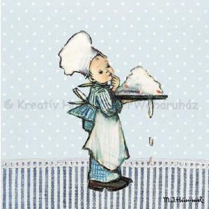 Szalvéta - péklegény - Baker