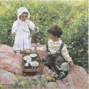 Szalvéta - piknik - Picknick