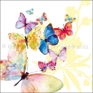 szalvéta - pillangók