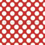 Szalvéta - piros-fehér nagy pöttyös