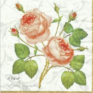 Szalvéta - rózsaág