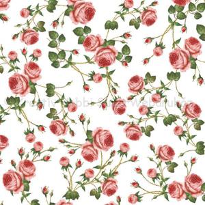 Szalvéta - rózsák - Small roses White
