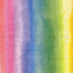 Szalvéta - színes - szivárvány