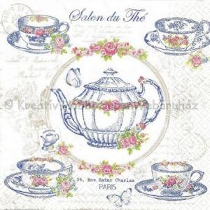 Szalvéta - tea szalon - Salon du The_