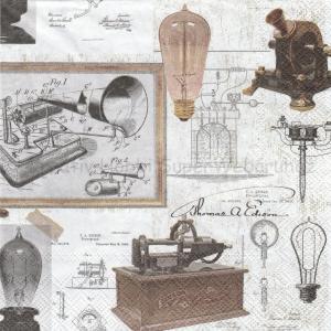 Szalvéta - tudomány - Thomas A. Edison
