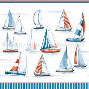 Szalvéta - vitorlások - Sailing