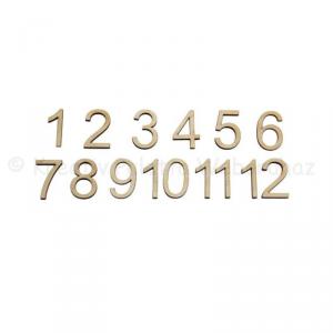 Számkészlet óralaphoz 2,5 cm