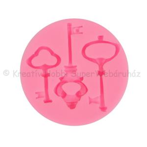 Szilikon öntőforma - kulcsok