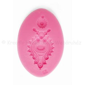 Szilikon öntőförma - medál