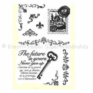 Szilikon pecsételő - díszítő motívumok, bélyeg