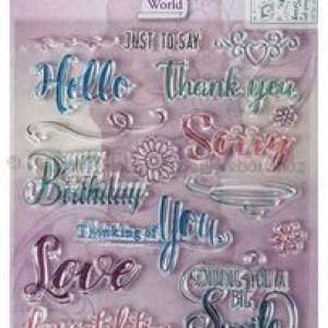 Szilikon pecsételő - feliratok