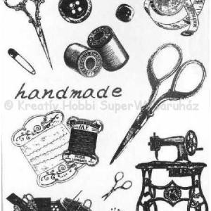 Szilikon pecsételő - handmade, varrás