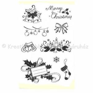 Szilikon pecsételő - karácsony
