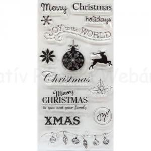 Szilikon pecsételő - karácsony