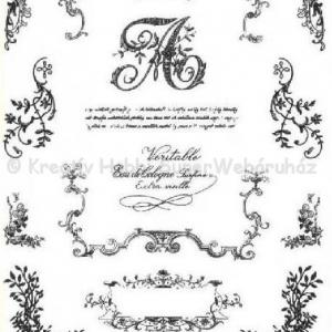 Szilikon pecsételő - sarokminták