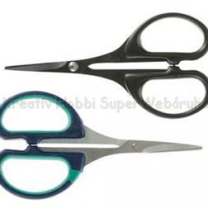 Sziluett olló 11 cm, 2 db - teflon/sima