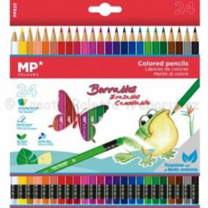Színes ceruza készlet 24 db/cs - radírvégű