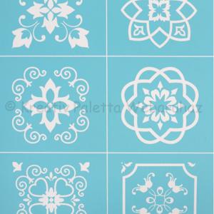 Szita-stencil 21,5 x 27,5 cm - csempék