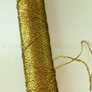 Szövött zsinór 0,8 mm - arany