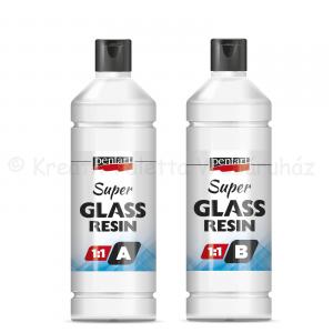 Szuper üveggyanta szett 125 + 125 ml