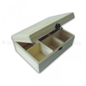 Teafiltertartó 6 rekeszes 23 x 16 x 9 cm