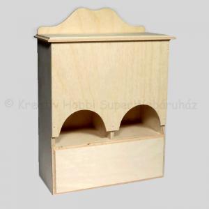 Teafiltertartó szekrény 20 x 29,5 x 8,5 cm