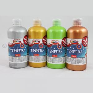 Tempera JUNIOR 500 ml - metál