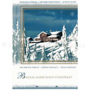 Üdvözlőlap borítékkal - karácsony