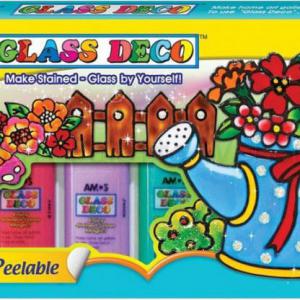 Üvegmatrica- fóliafesték szett 5 x 22 ml + 22 ml kontúr