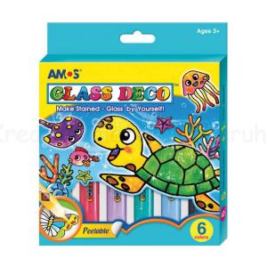 Üvegmatrica- fóliafesték szett 6 x 10,5 ml