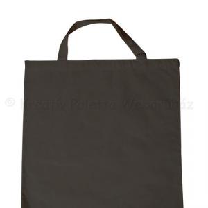 Vászon bevásárlószatyor 38 x 42 cm - fekete