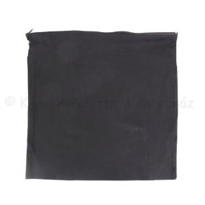 Vászon díszpárnahuzat 40 x 40 cm - fekete