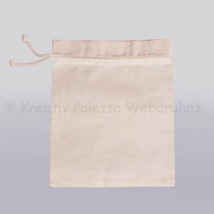 Vászon tornazsák összehúzóval 24 x 30 cm - többféle színben