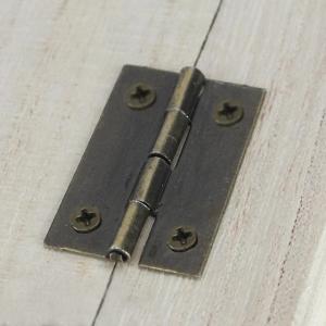 Zsanér 1,7 x 2,5 cm bronz 2 db