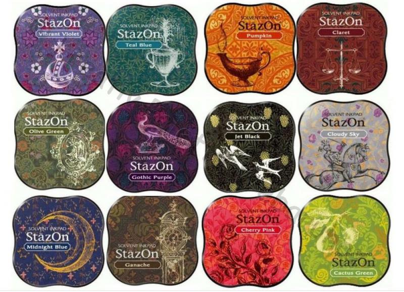 Tintapárna oldószeres Tsukineko StazOn midi