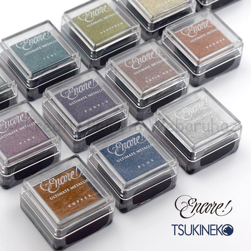 Tintapárna Tsukineko Encore - csillogó metálfényű