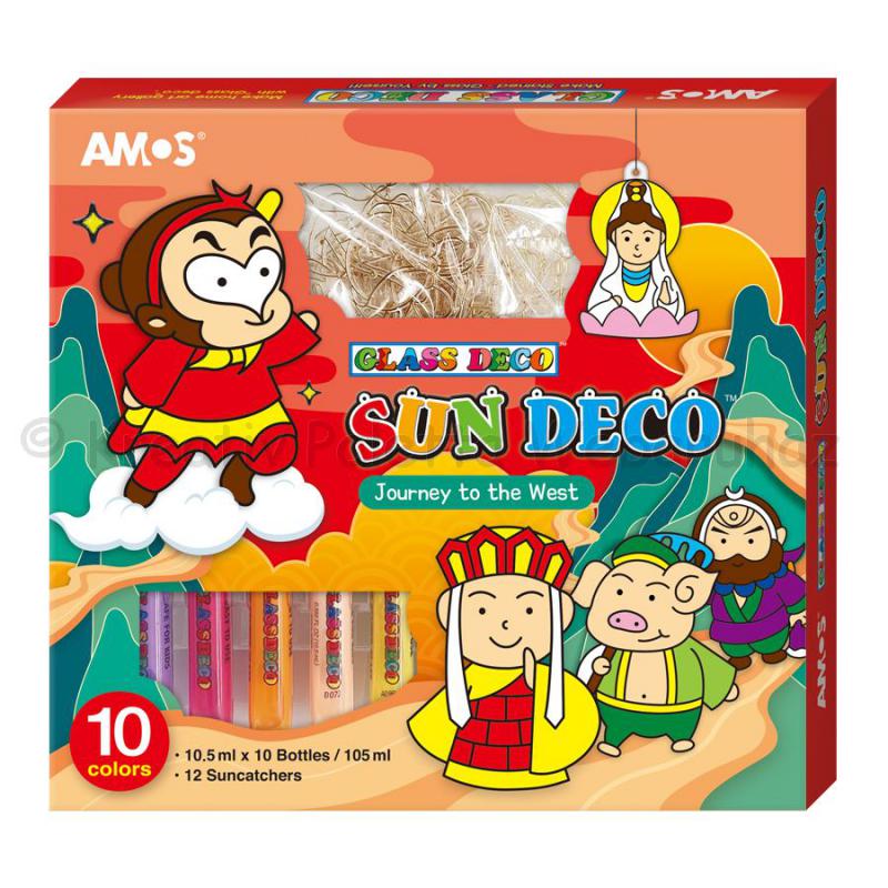 Üvegmatrica festék szett 10 x 10,5 ml + 12 db fényvarázs -  Nyugati Utazás