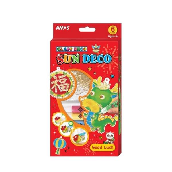 Üvegmatrica festék szett 6 x 10,5 ml + 6 db fényvarázs -