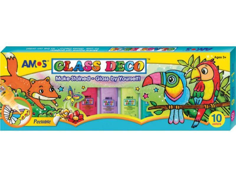 Üvegmatrica- fóliafesték szett 9 x 22 ml + 40 ml kontúr