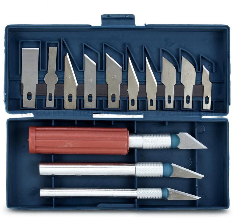 Vágó - faragó készlet  13 részes