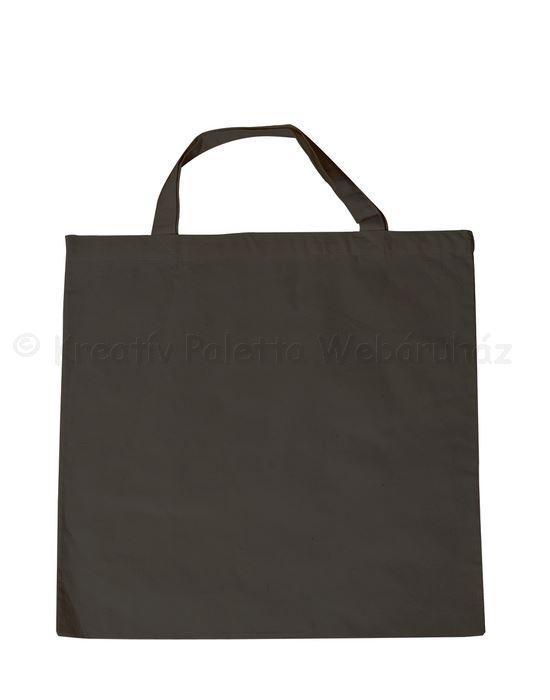 Vászon bevásárlószatyor 38 x 42 cm - fekete