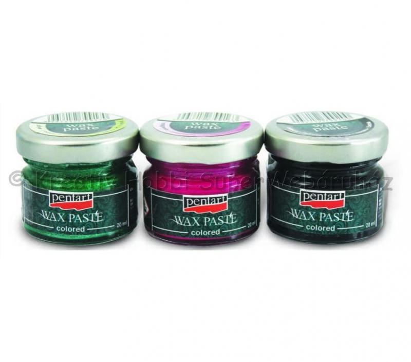 Viaszpaszta SZÍNES metál 20 ml Wax