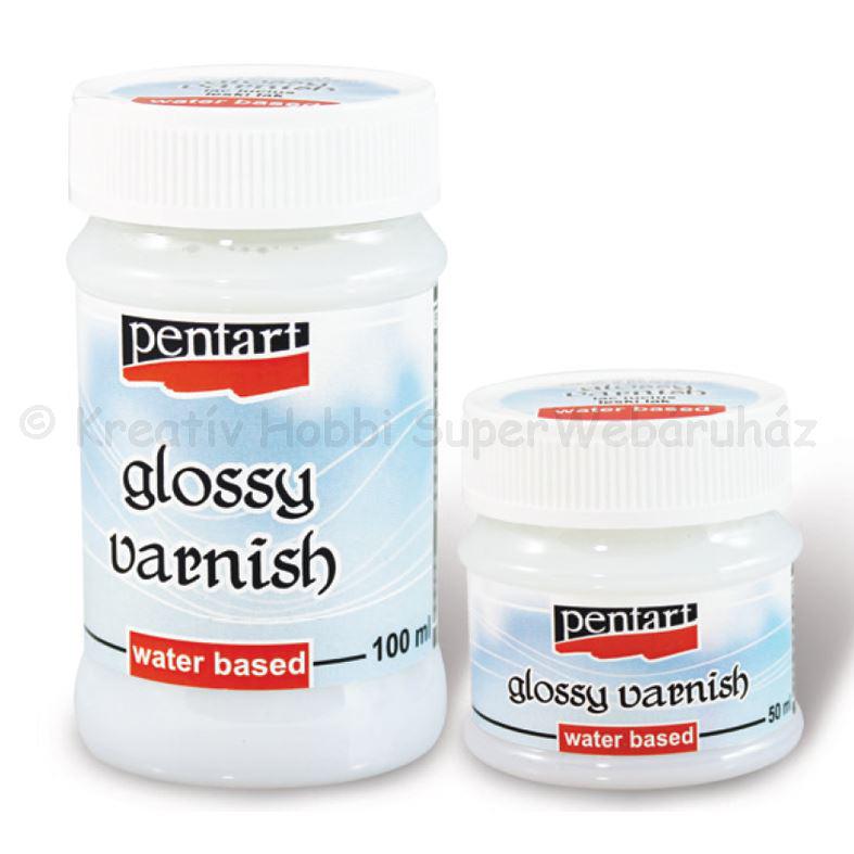 Vízbázisú fényes vagy matt lakk 100 ml