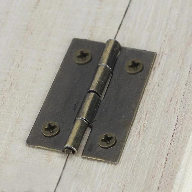 Zsanér 1,7 x 2,5 cm bronz 2 db